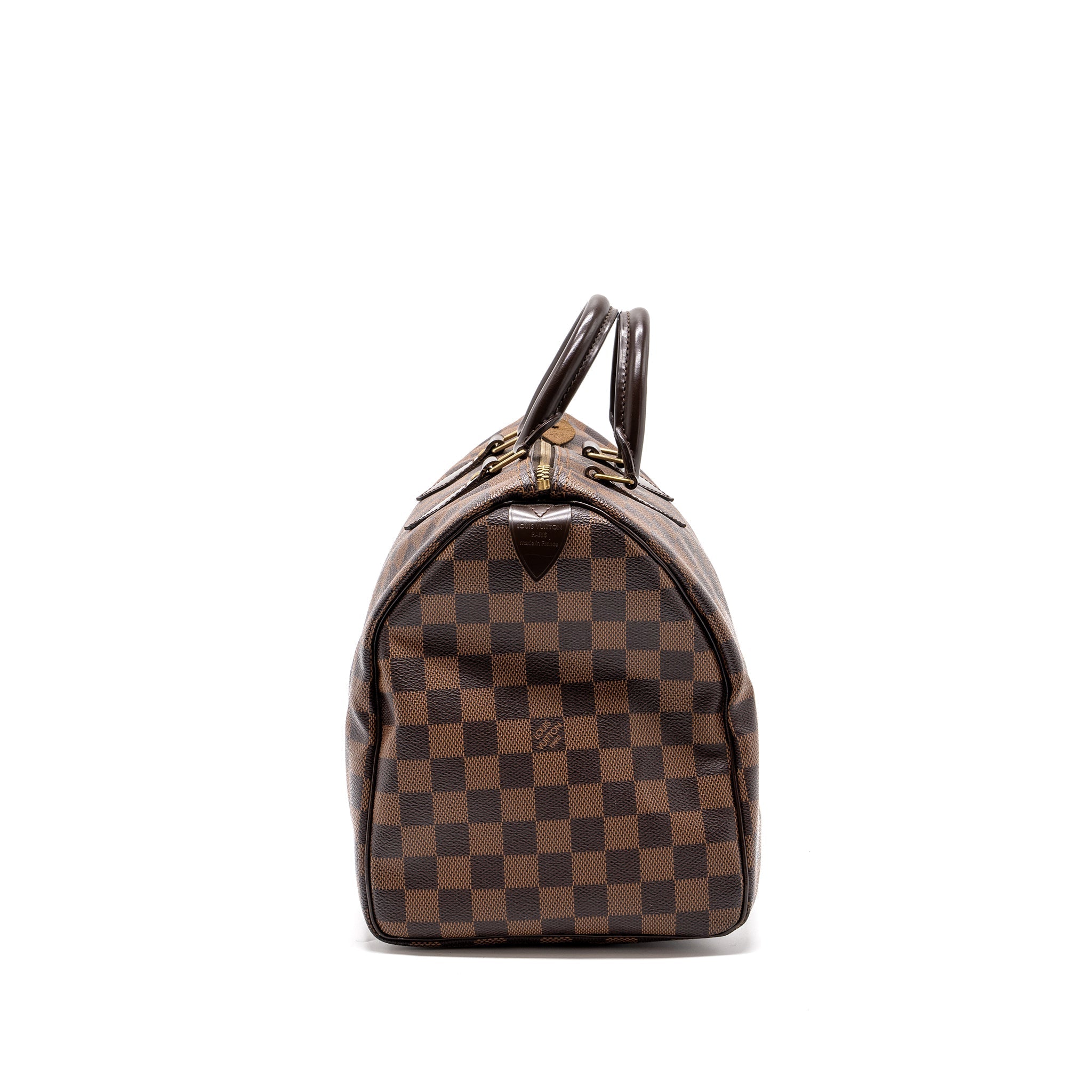 LOUIS VUITTON SPEEDY 35 DAMIER EBENE GHW