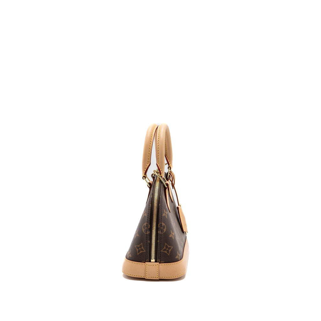 LOUIS VUITTON ALMA BB MONOGRAM CANVAS GHW