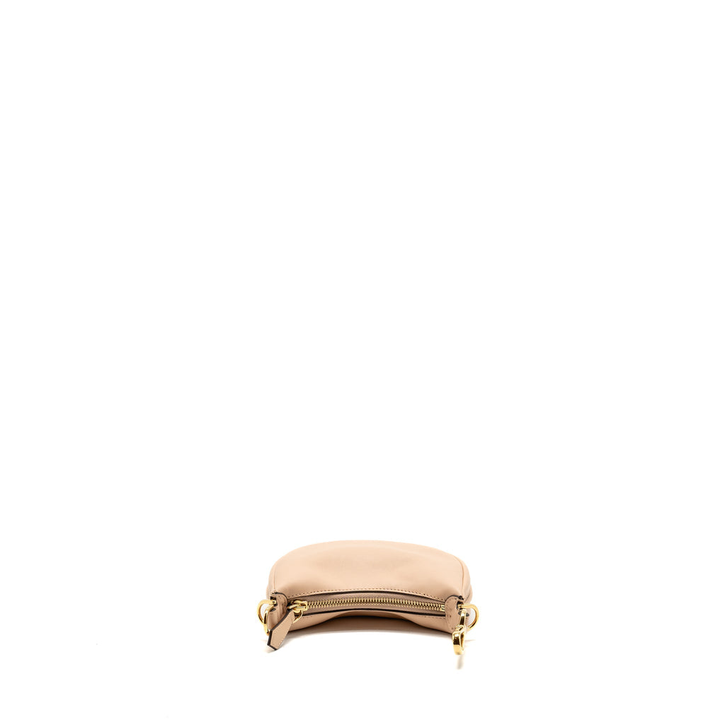 FENDI NANO FENDIGRAPHY SMOOTH CALFSKIN PINK GHW