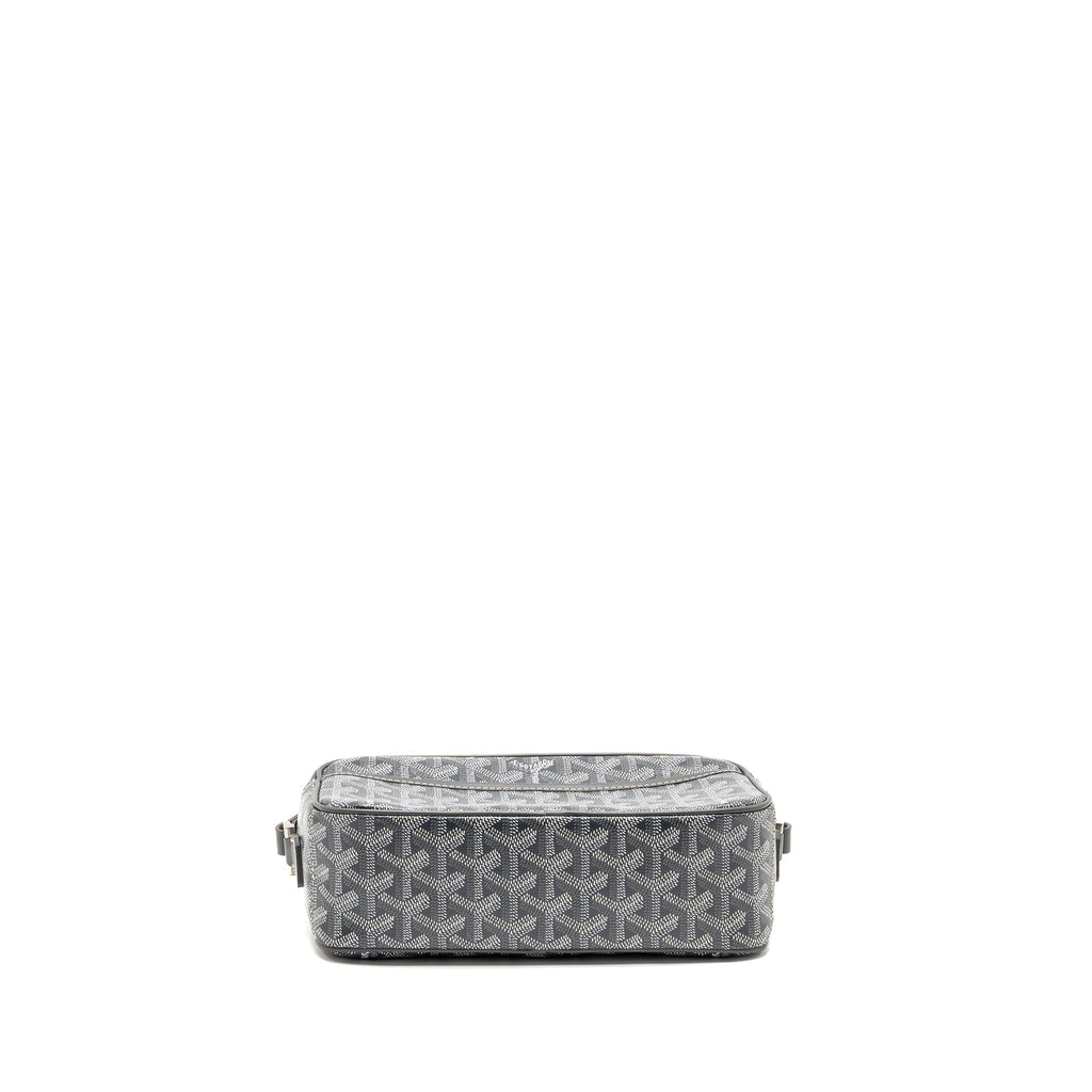 GOYARD CAP VERT PM CROSSBODY BAG GOYARDINE CANVAS/LEATHER GREY SHW