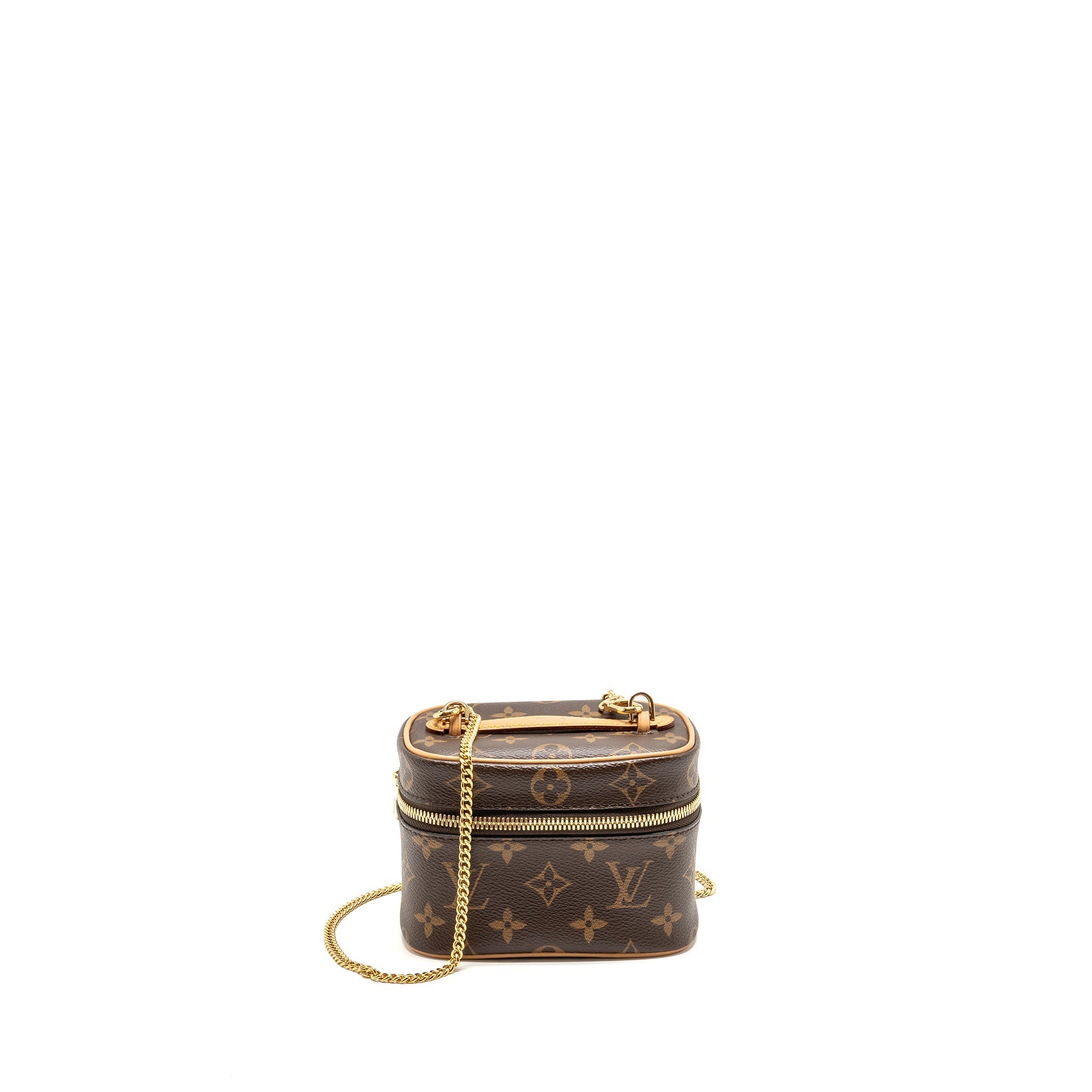 LOUIS VUITTON NICE NANO MONOGRAM CANVAS GHW