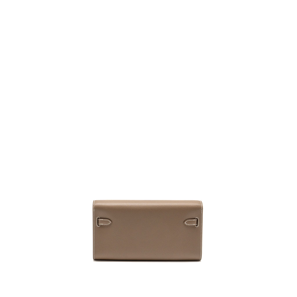 HERMES KELLY TO GO EVERCOLOR ETOUPE SHW