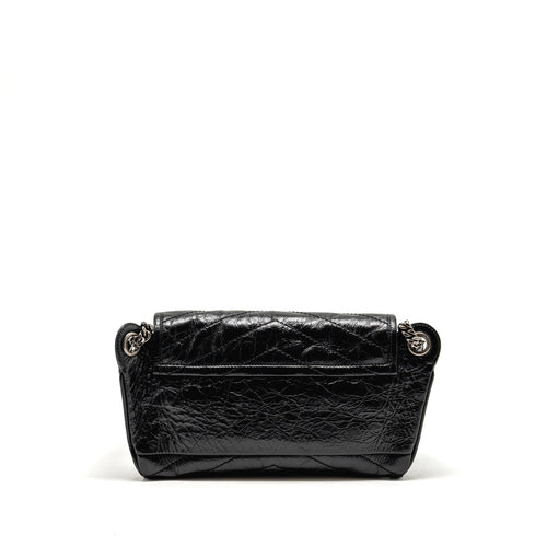 SAINT LAURENT NIKI BODY CALFSKIN BLACK SHW