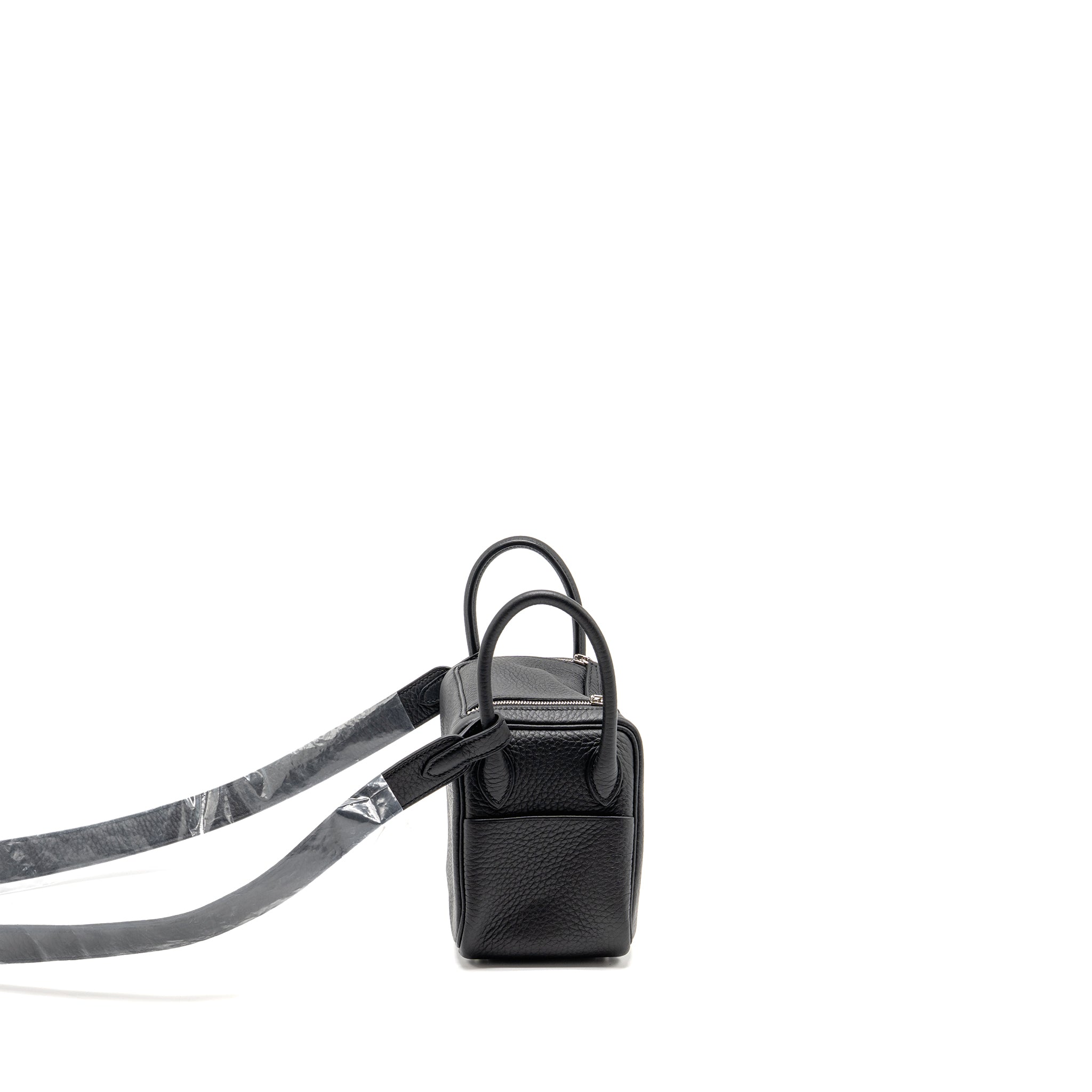 HERMES MINI LINDY II CLEMENCE BLACK SHW