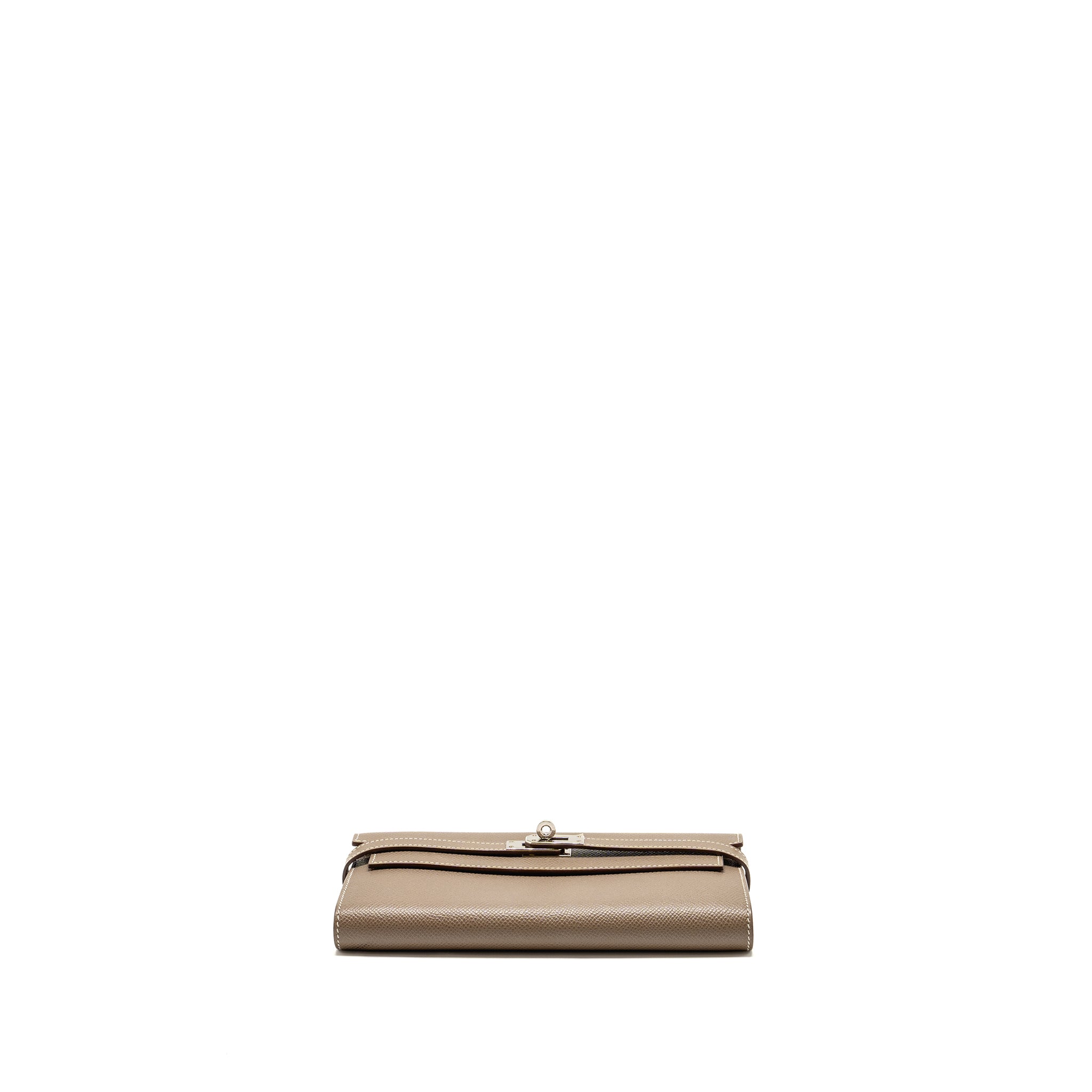 HERMES CLASSIC KELLY LONG WALLET EPSOM ETOUPE SHW