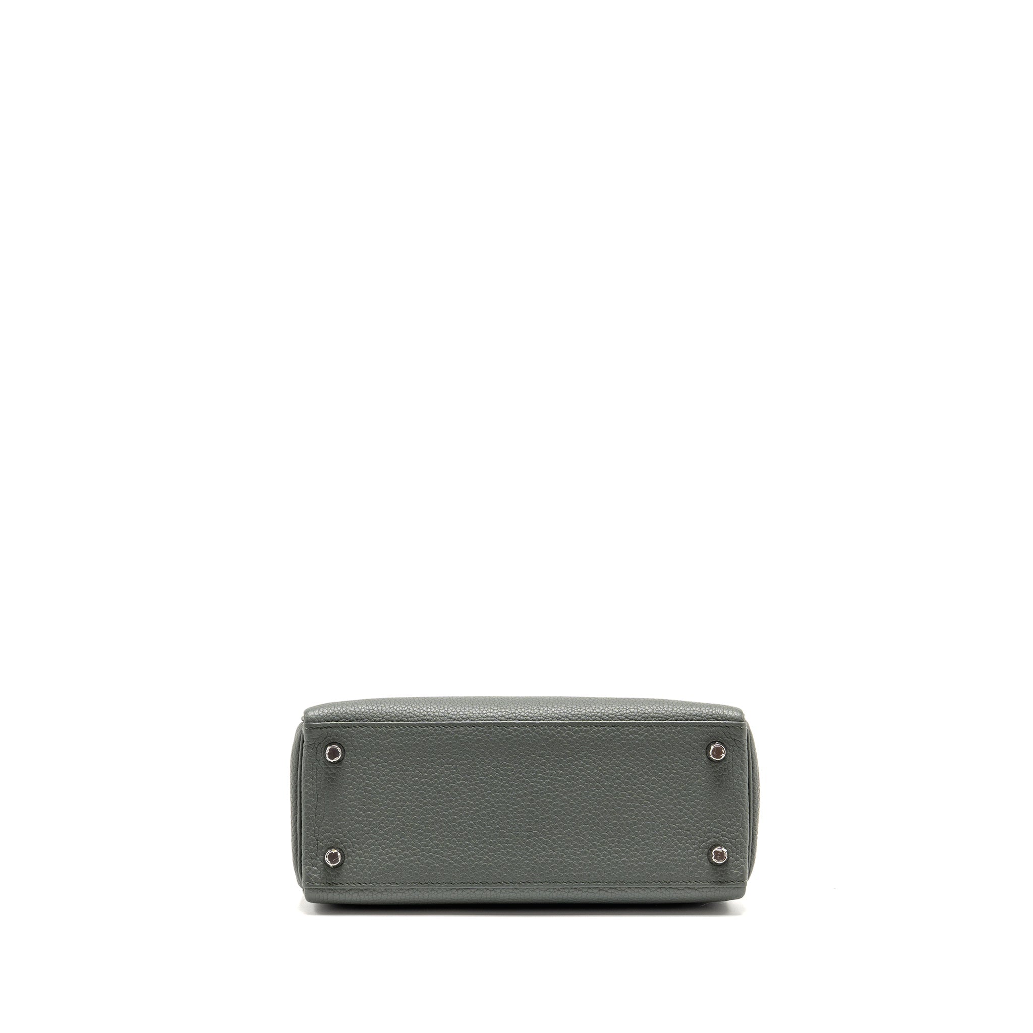 HERMES KELLY 25 TOGO VERT AMANDE SHW