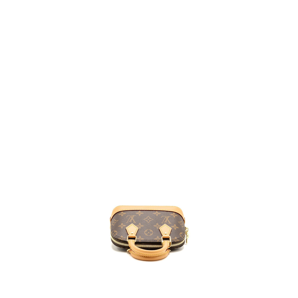 LOUIS VUITTON NANO ALMA MONOGRAM CANVAS GHW