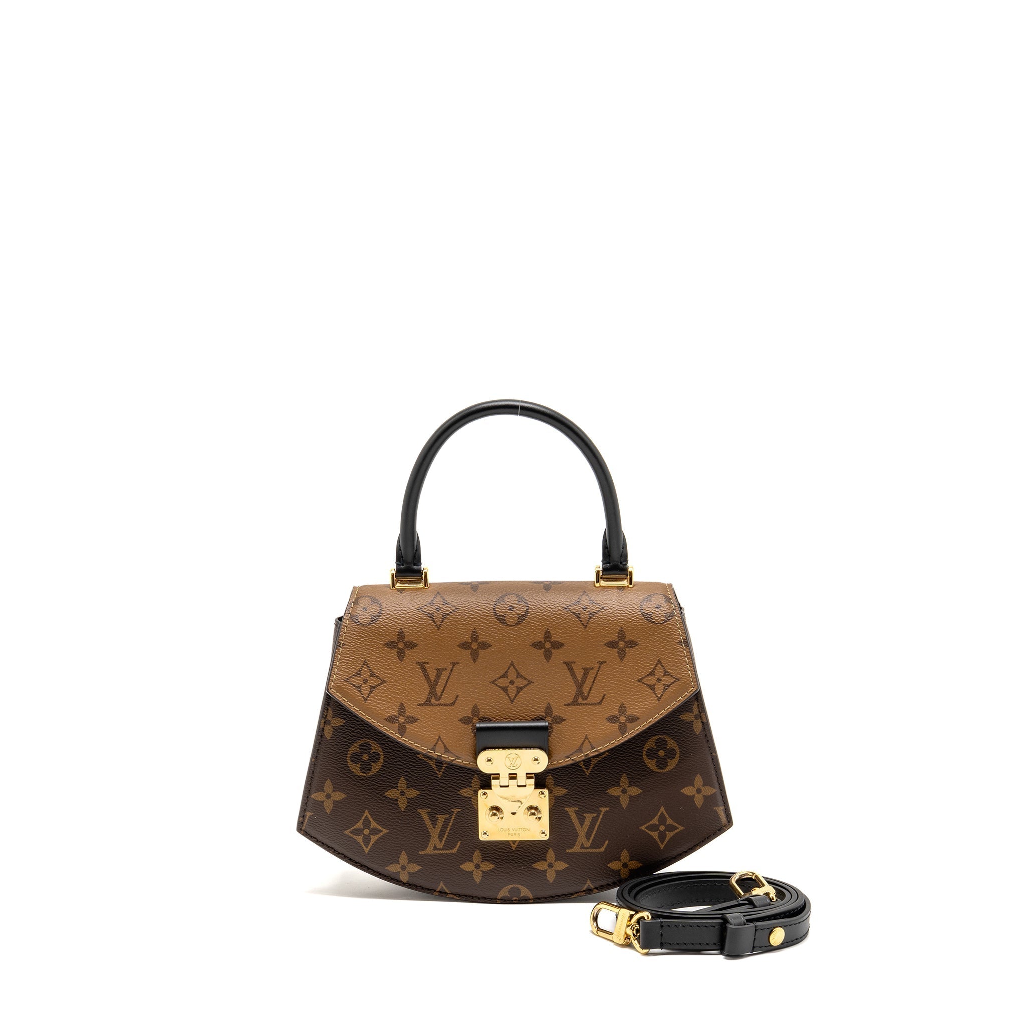 LOUIS VUITTON TILSITT MONOGRAM REVERSE CANVAS GHW