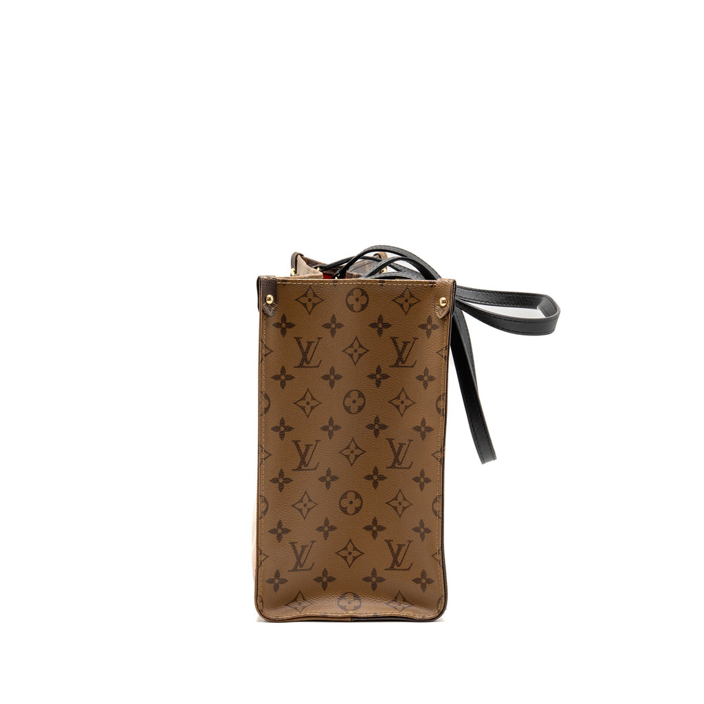 LOUIS VUITTON ONTHEGO MM MONOGRAM/MONOGRAM REVERSE CANVAS GHW