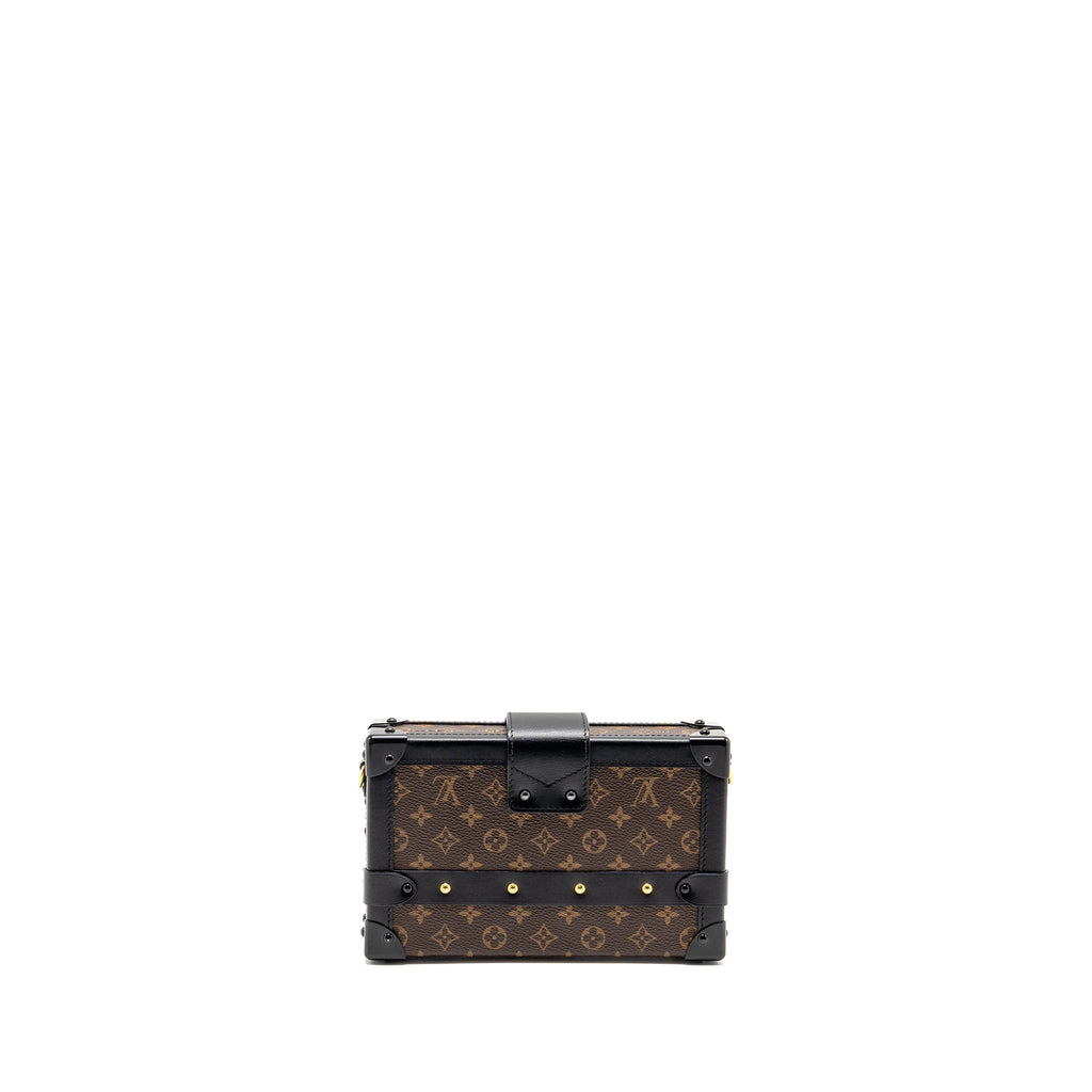 LOUIS VUITTON PETITE MALLE MONOGRAM CANVAS/SMOOTH CALFSKIN GHW