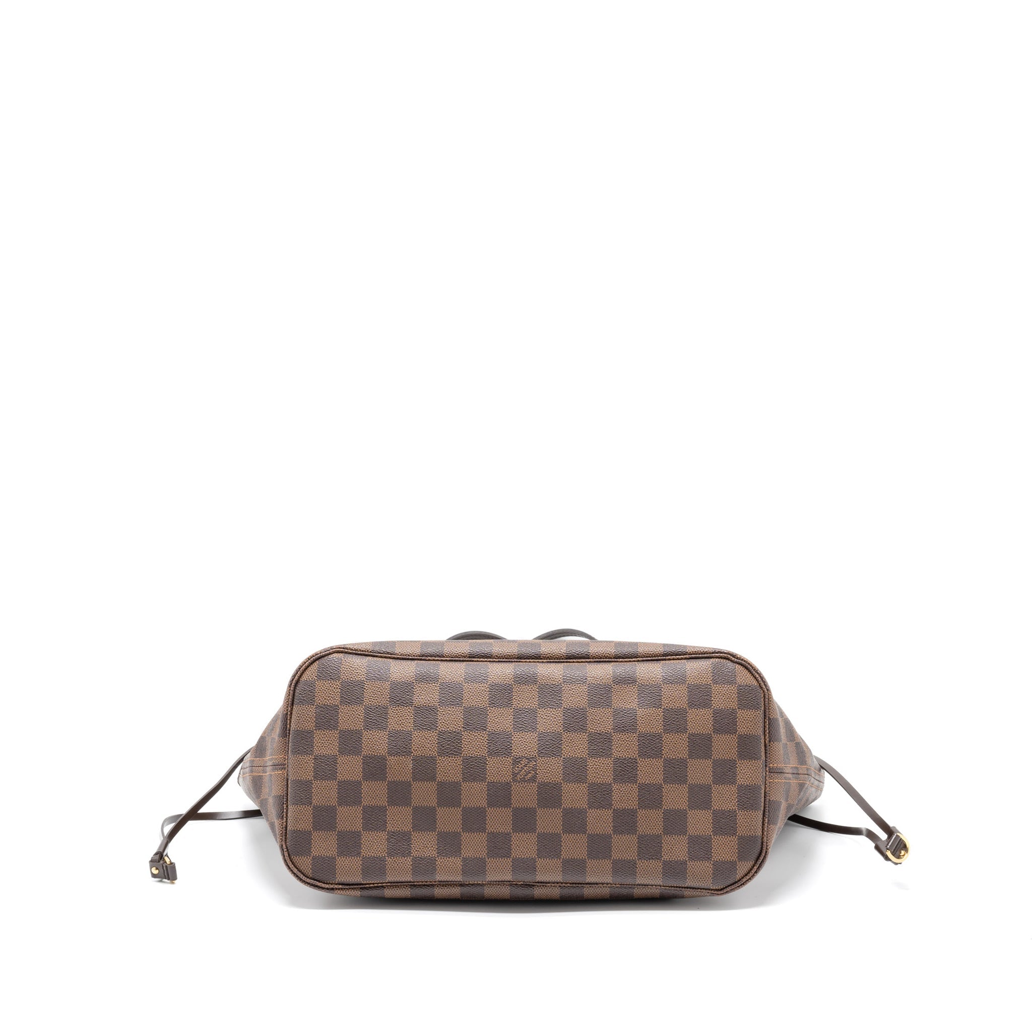 LOUIS VUITTON NEVERFULL MM DAMIER EBENE CANVAS GHW