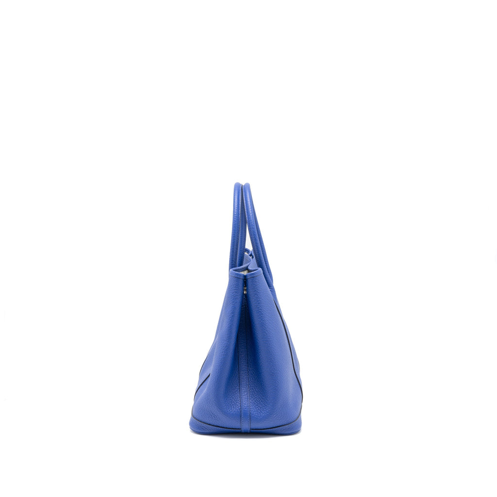 HERMES GARDEN PARTY 36 NEGONDA BLUE ELECTRIC SHW