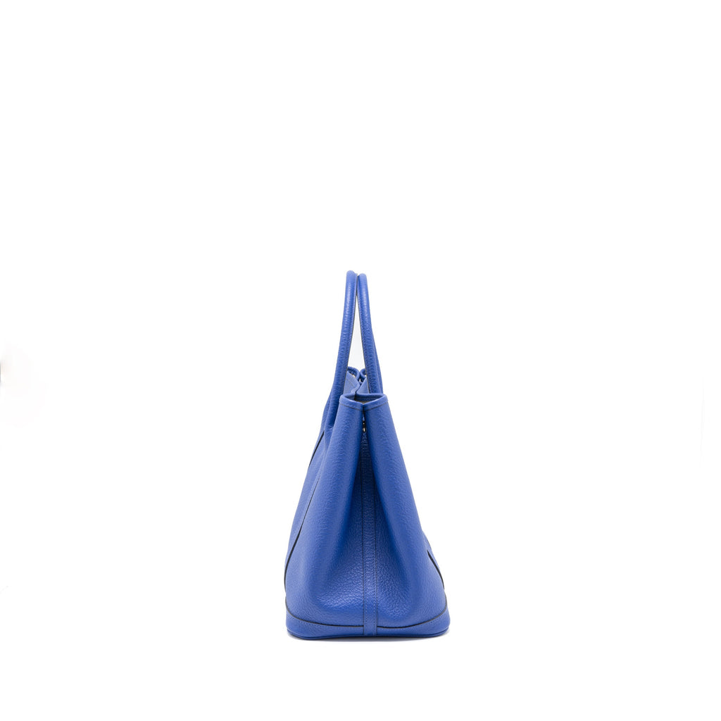 HERMES GARDEN PARTY 36 NEGONDA BLUE ELECTRIC SHW