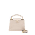 LOUIS VUITTON CAPUCINES BB TAURILLON GALET GHW