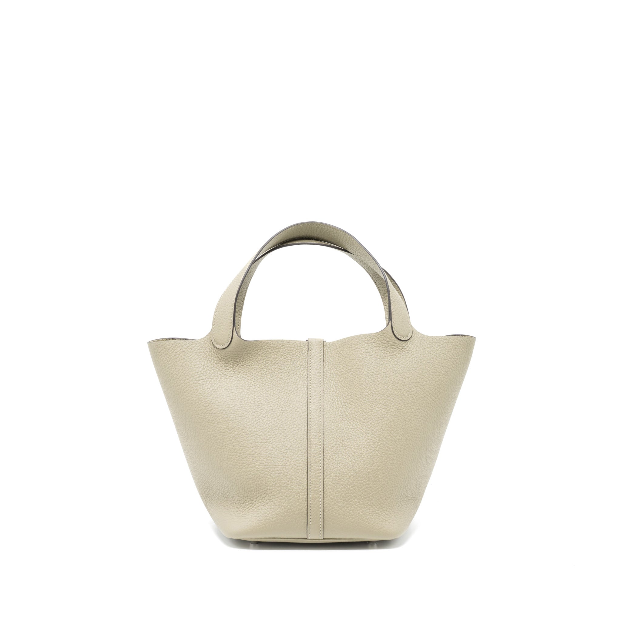 HERMES PICOTIN 22 LOCK BAG CLEMENCE SAUGE SHW