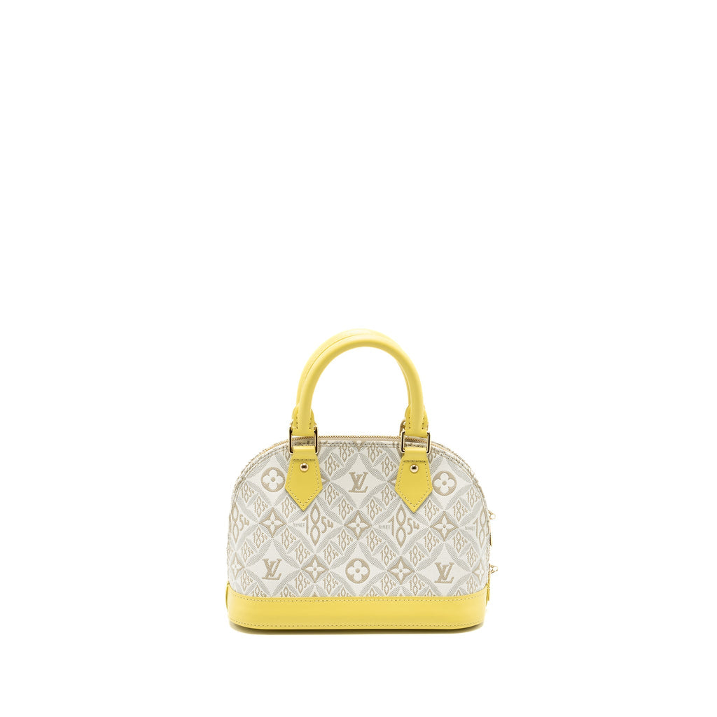 LOUIS VUITTON SINCE 1854 ALMA BB JAUNE GHW