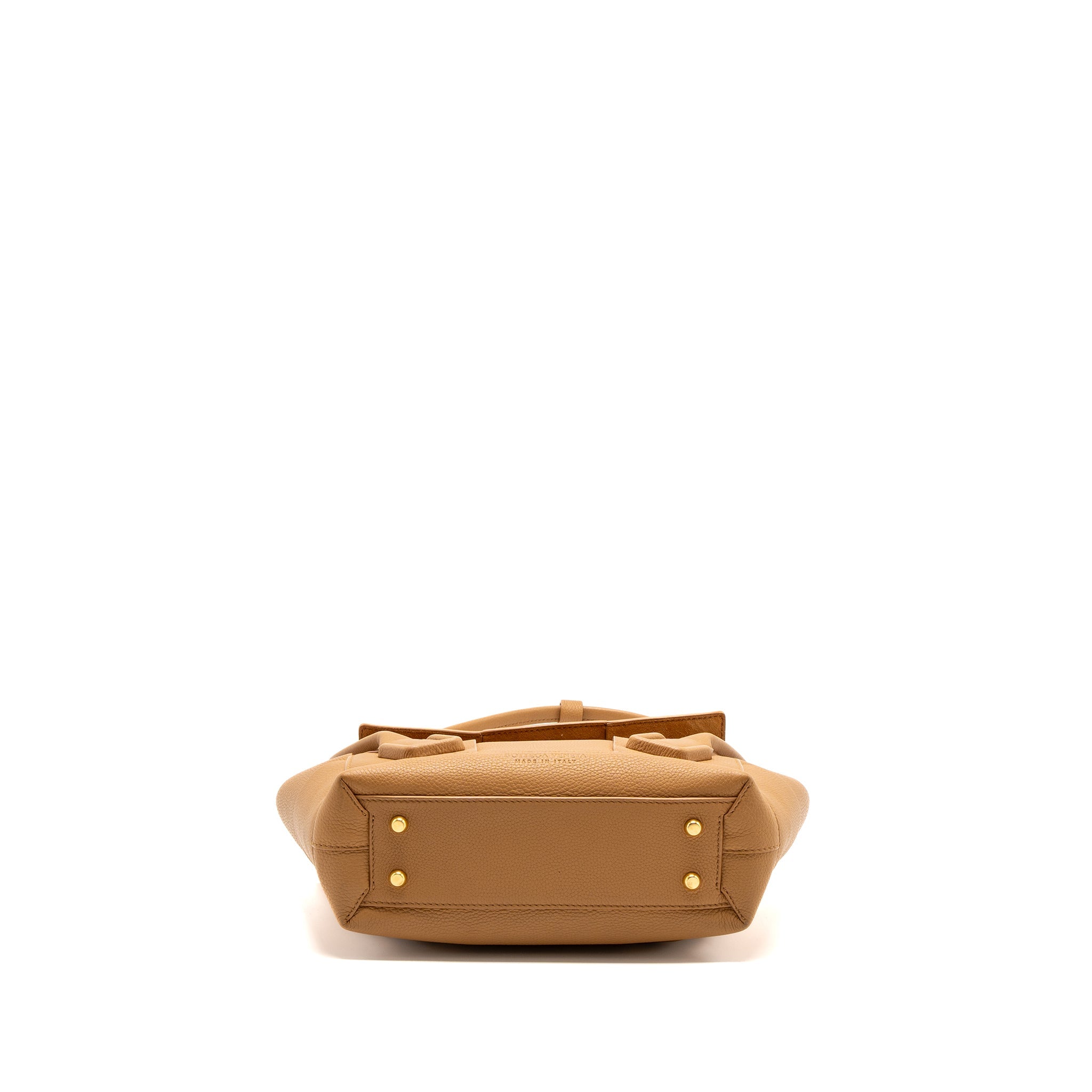 BOTTEGA VENETA SMALL ARCO BAG CALFSKIN WOOD GHW