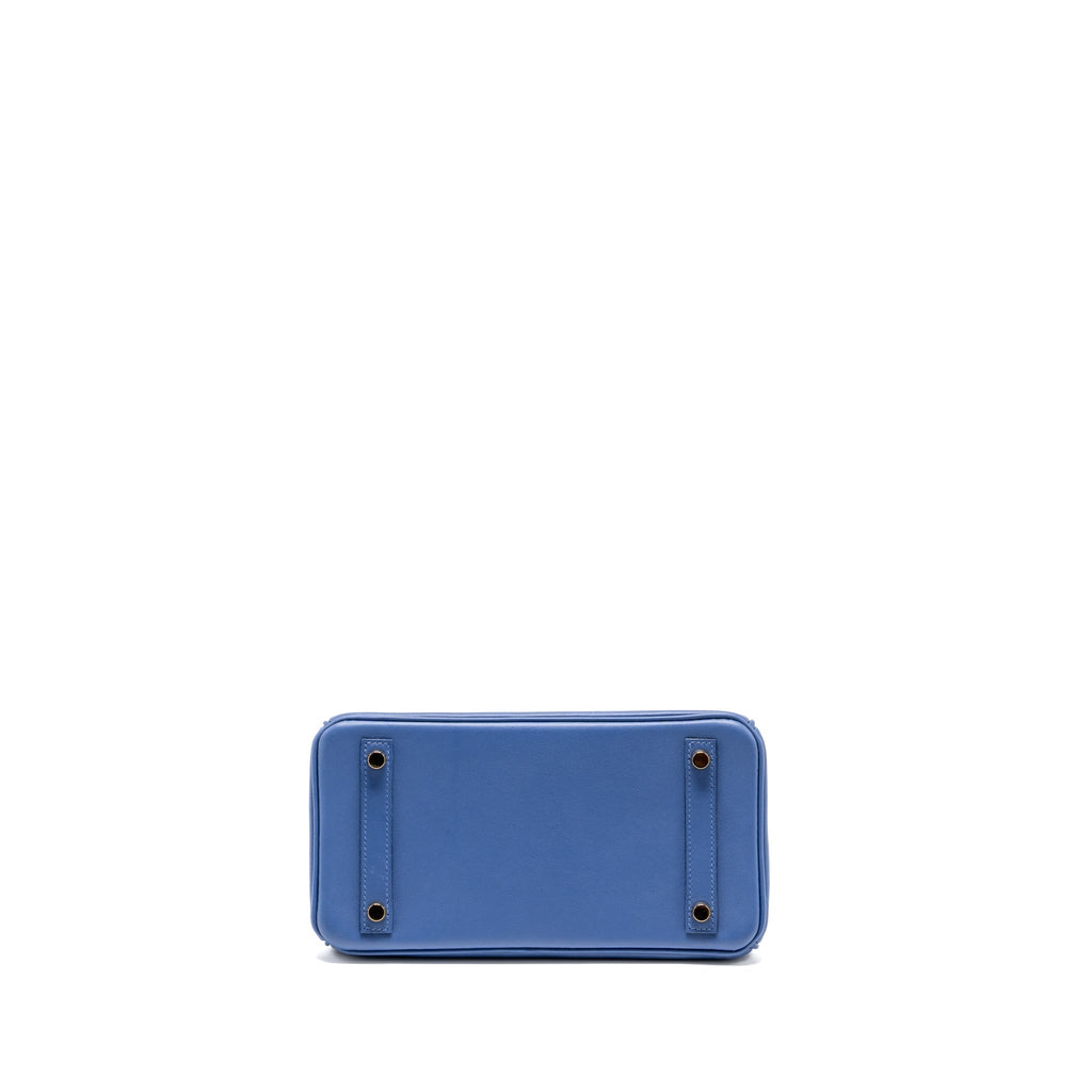 HERMES BIRKIN 25 SWIFT BLUE BRIGHTON GHW