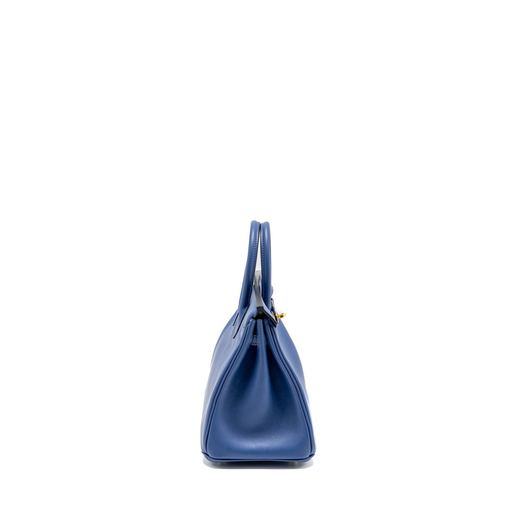 HERMES BIRKIN 25 SWIFT BLUE BRIGHTON GHW