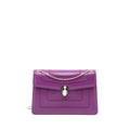 BVLGARI SERPENTI FOREVER SHOULDER BAG CALFSKIN PURPLE LGHW