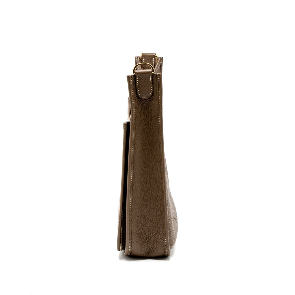 HERMES EVELYN 29 CLEMENCE ETOUPE GHW