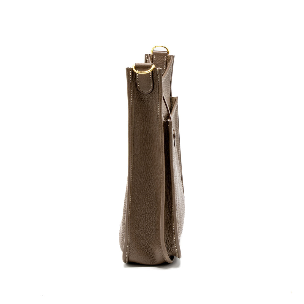 HERMES EVELYN 29 CLEMENCE ETOUPE GHW
