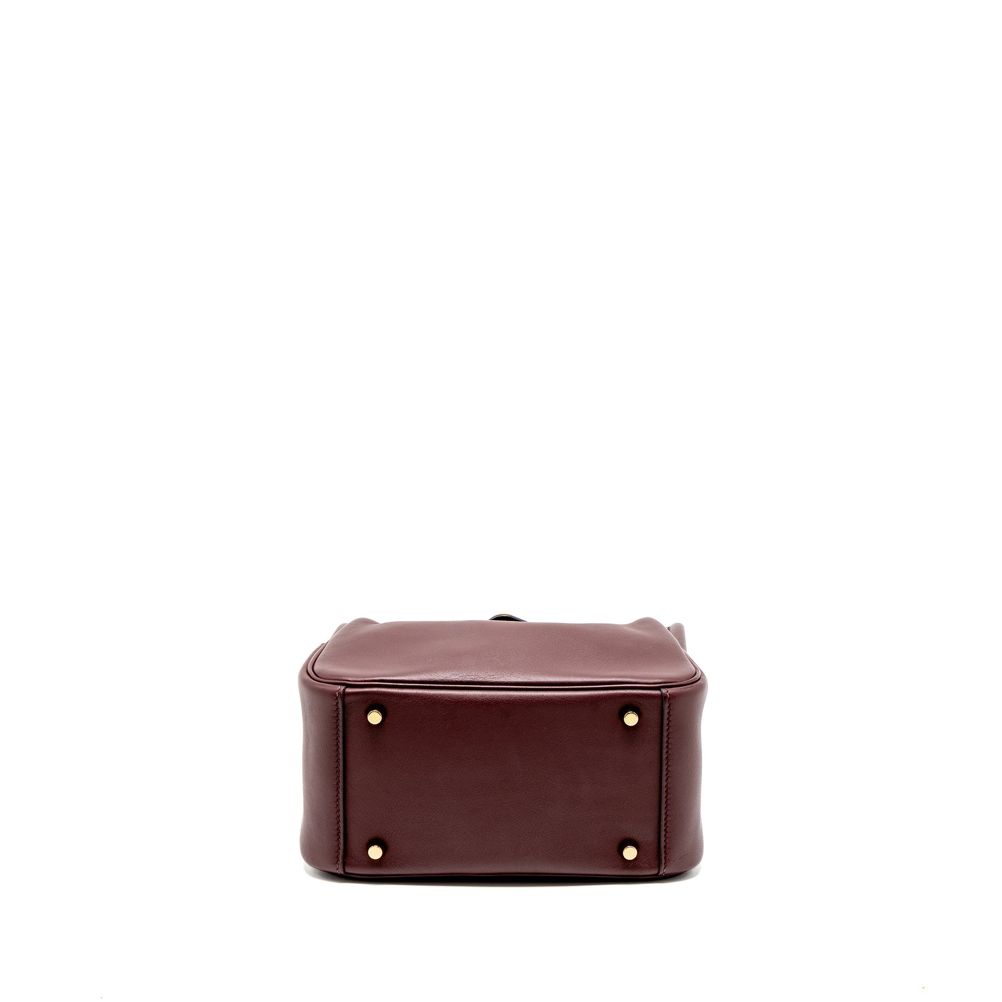 HERMES MINI LINDY SWIFT BORDEAUX GHW