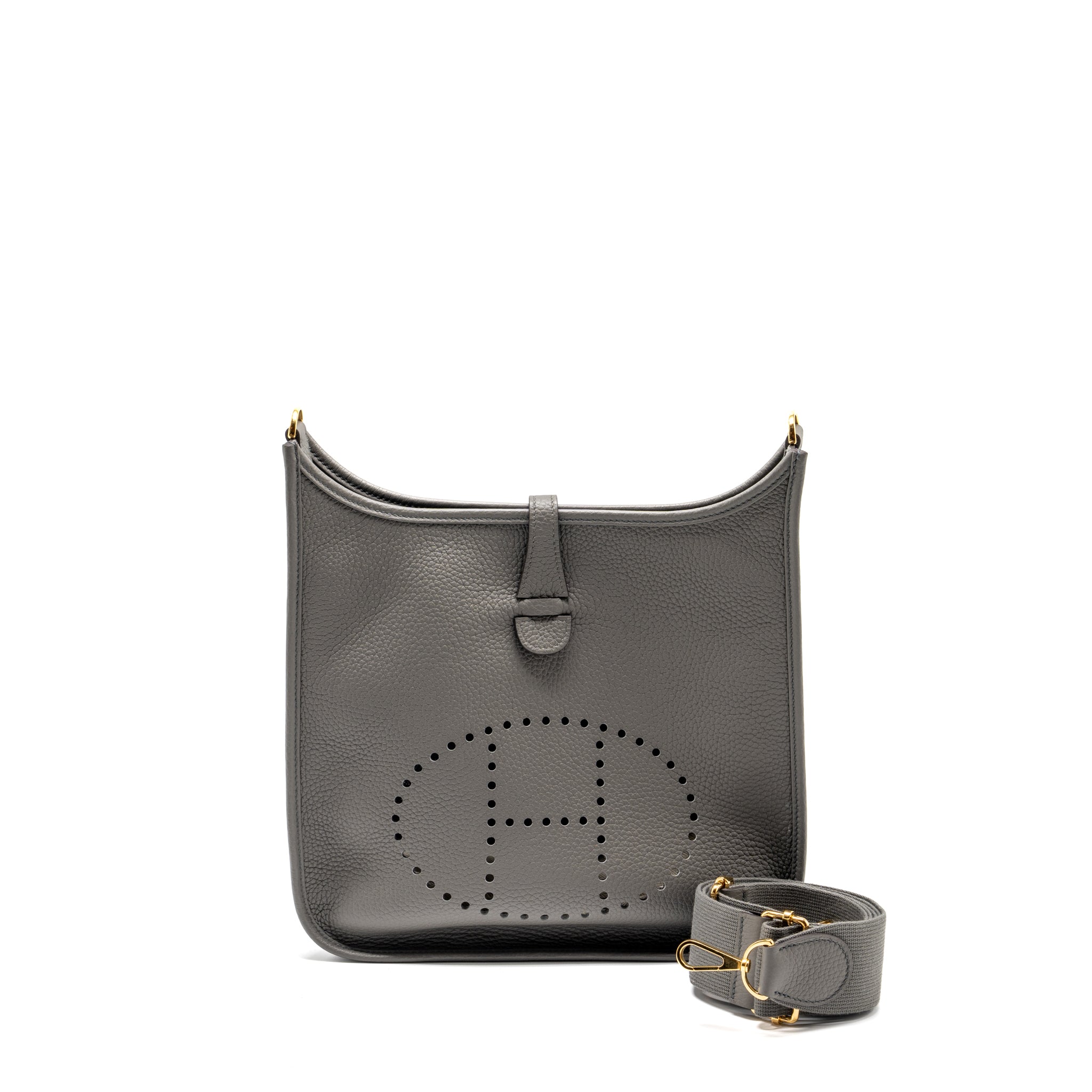 HERMES EVELYN 29 CLEMENCE GRIS MEYER GHW
