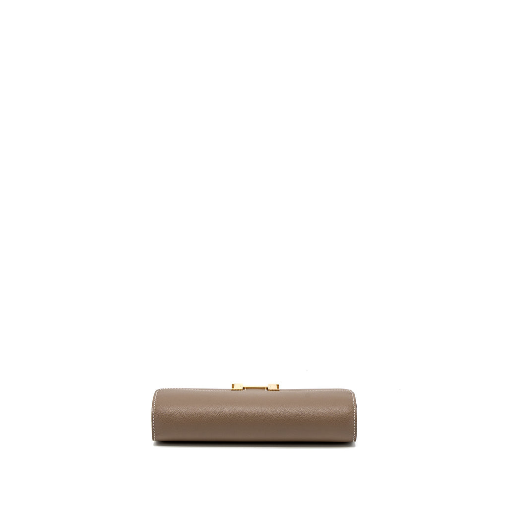 HERMES CLASSIC CONSTANCE TO GO EVERCOLOR ETOUPE GHW