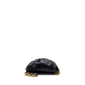 BOTTEGA VENETA THE MINI POUCH BELT BAG CALFSKIN BLACK GHW