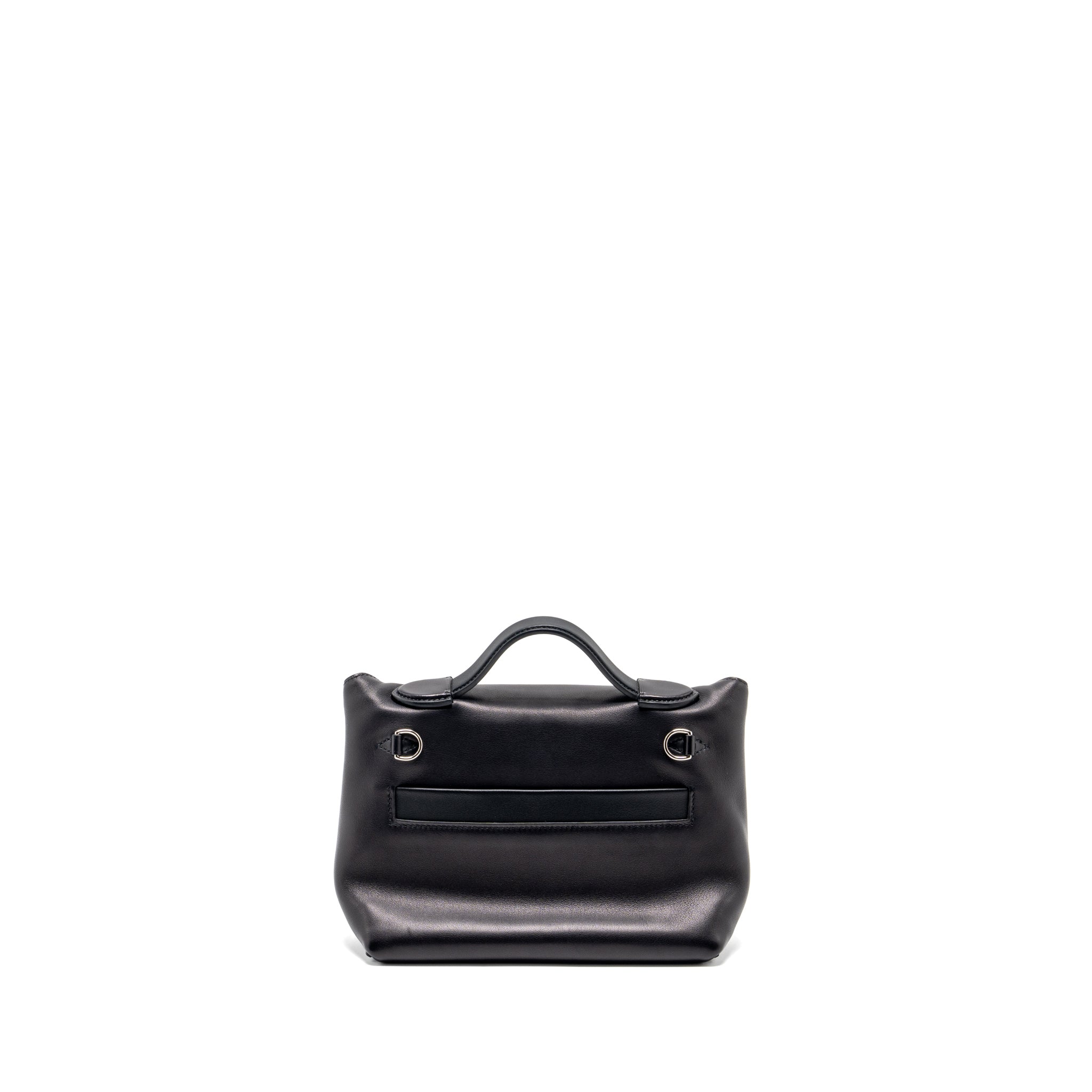 HERMES MINI 24/24 2424-21 BAG SWIFT BLACK SHW