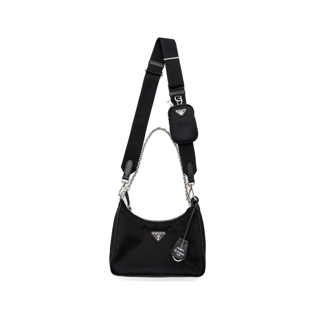 PRADA REEDITION 2005 NYLON BLACK SHW