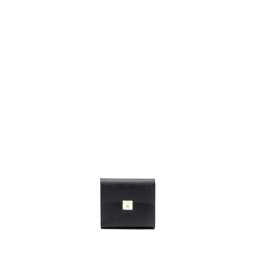 HERMES CLIC 12 WALLET EPSOM BLACK SHW
