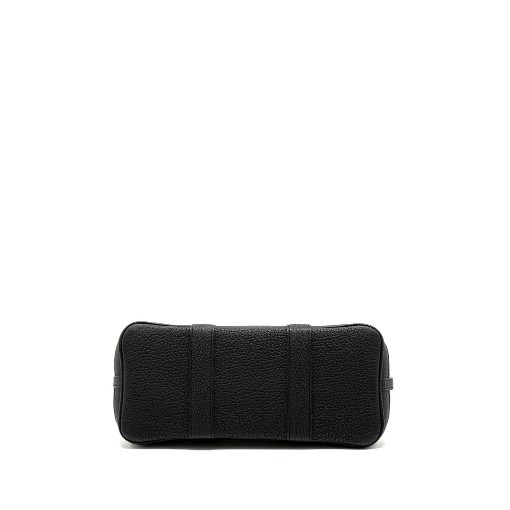 HERMES GARDEN PARTY 30 CANVAS/NEGONDA ECRU/BLACK SHW