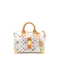 LOUIS VUITTON SPEEDY 30 MONOGRAM CANVAS WHITE MULTICOLOUR GHW
