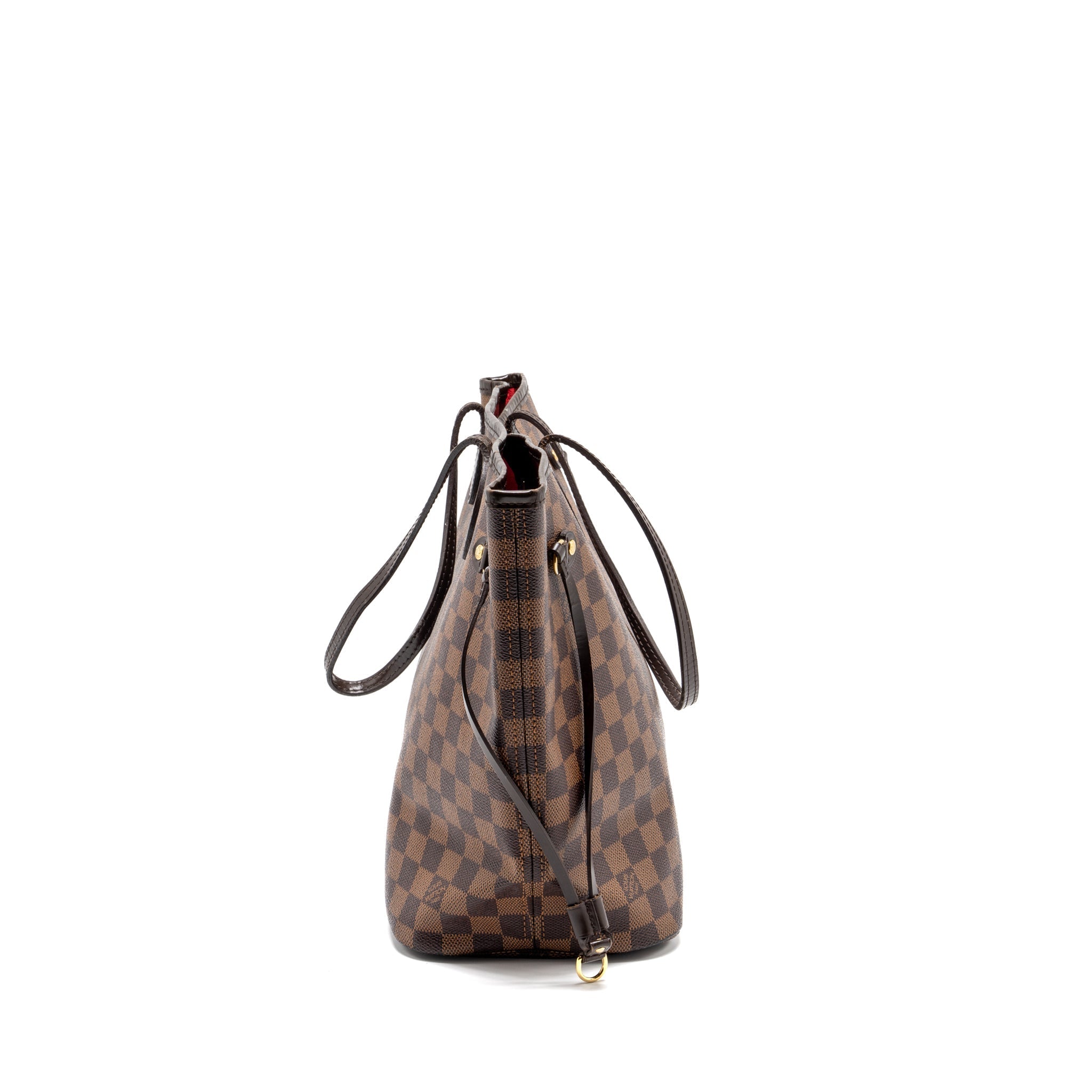 LOUIS VUITTON NEVERFULL MM DENIER EBENE CANVAS GHW