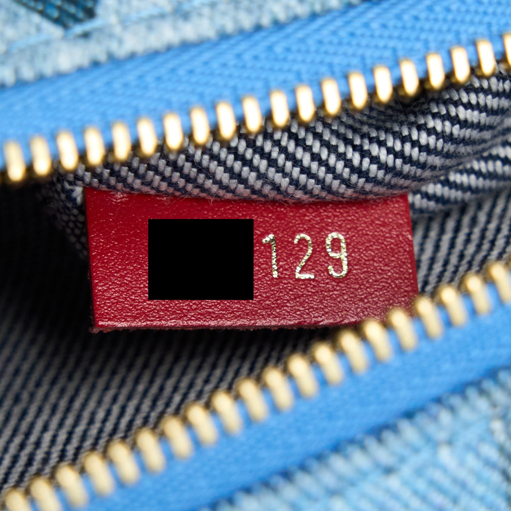 LOUIS VUITTON PATCHWORK MULTI-POCHETTE ACCESSOIRES BAG MONOGRAM DENIM GHW