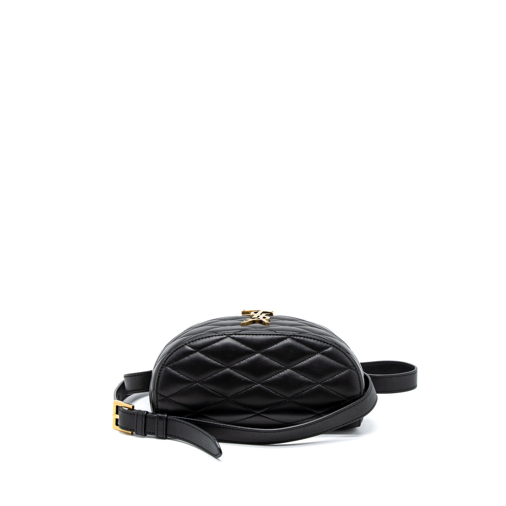 SAINT LAURENT JUNE BOX BAG LAMBSKIN BLACK GHW