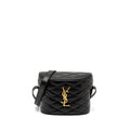 SAINT LAURENT JUNE BOX BAG LAMBSKIN BLACK GHW