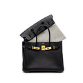 HERMES BIRKIN 30 3 IN 1/ 3 EN 1 TOGO/ SWIFT/ CANVAS BLACK GHW