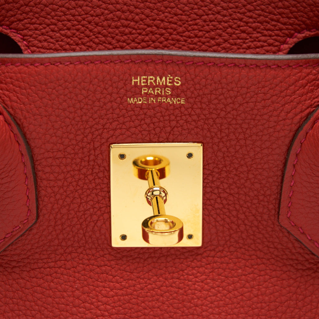 HERMES BIRKIN 30 TOGO D5 GERANIUM GHW