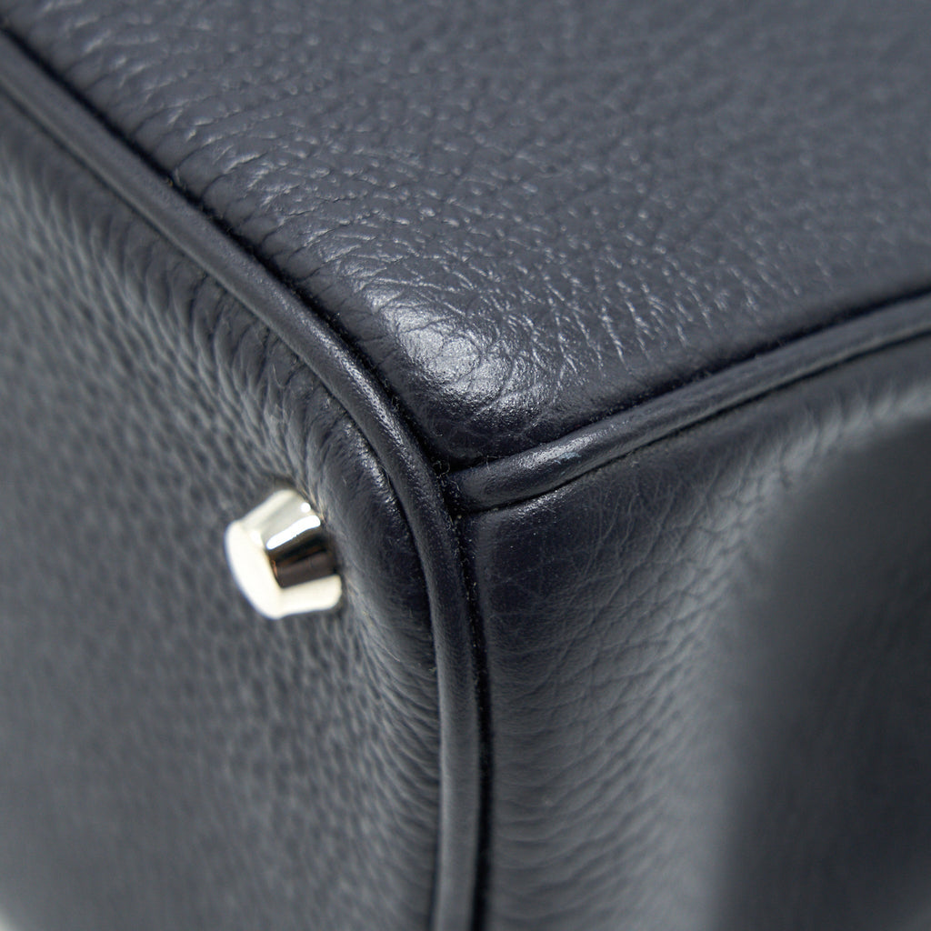 CHRISTIAN DIOR MEDIUM DIORISSIMO TOTE BAG BLACK GRAINED LEATHER SHW