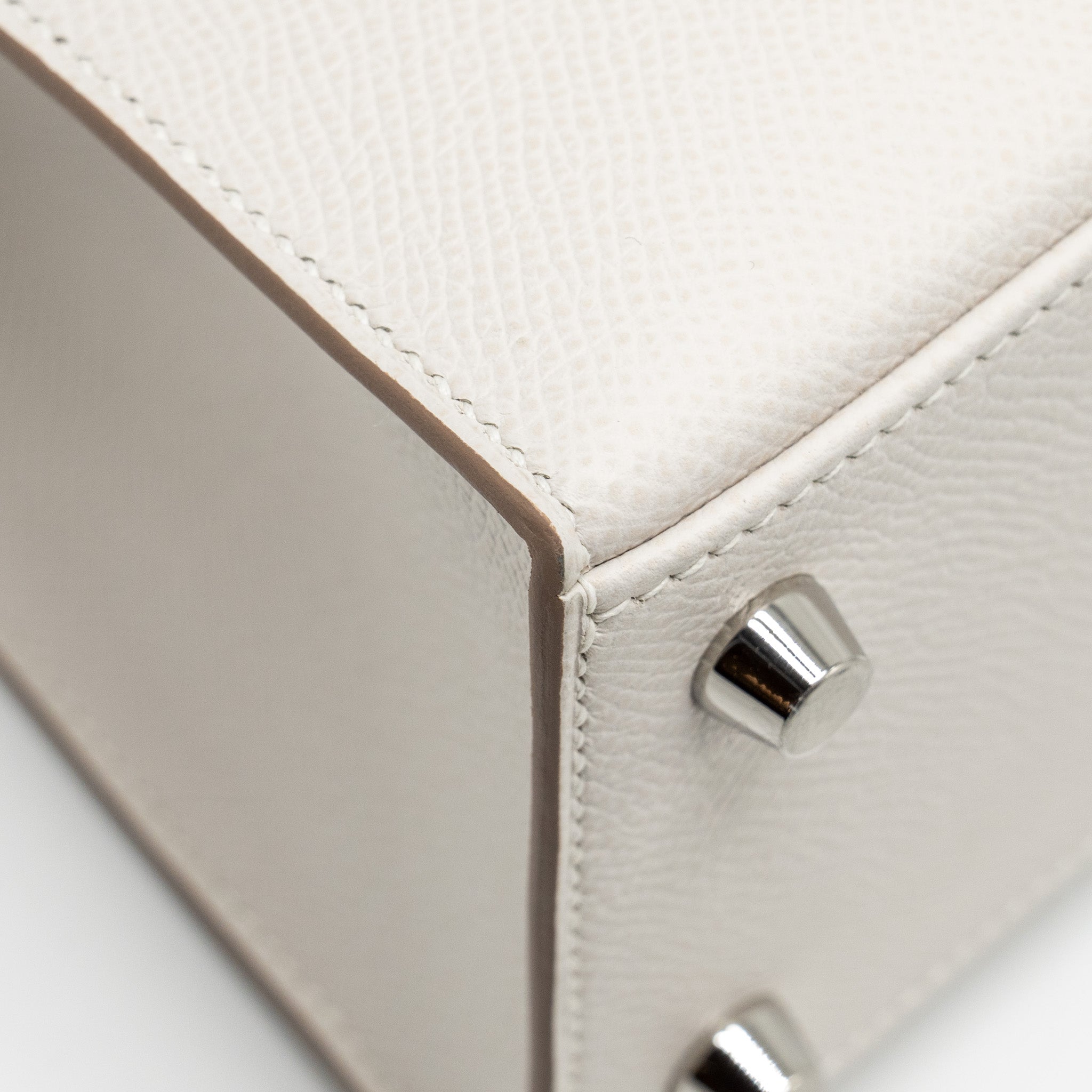 HERMES KELLY 25 EPSOM GRIS PALE SHW