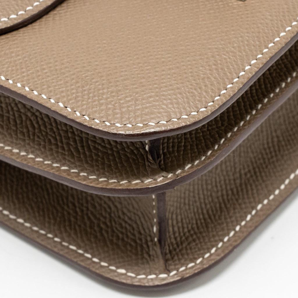HERMES MINI CONSTANCE EPSOM ETOUPE SHW