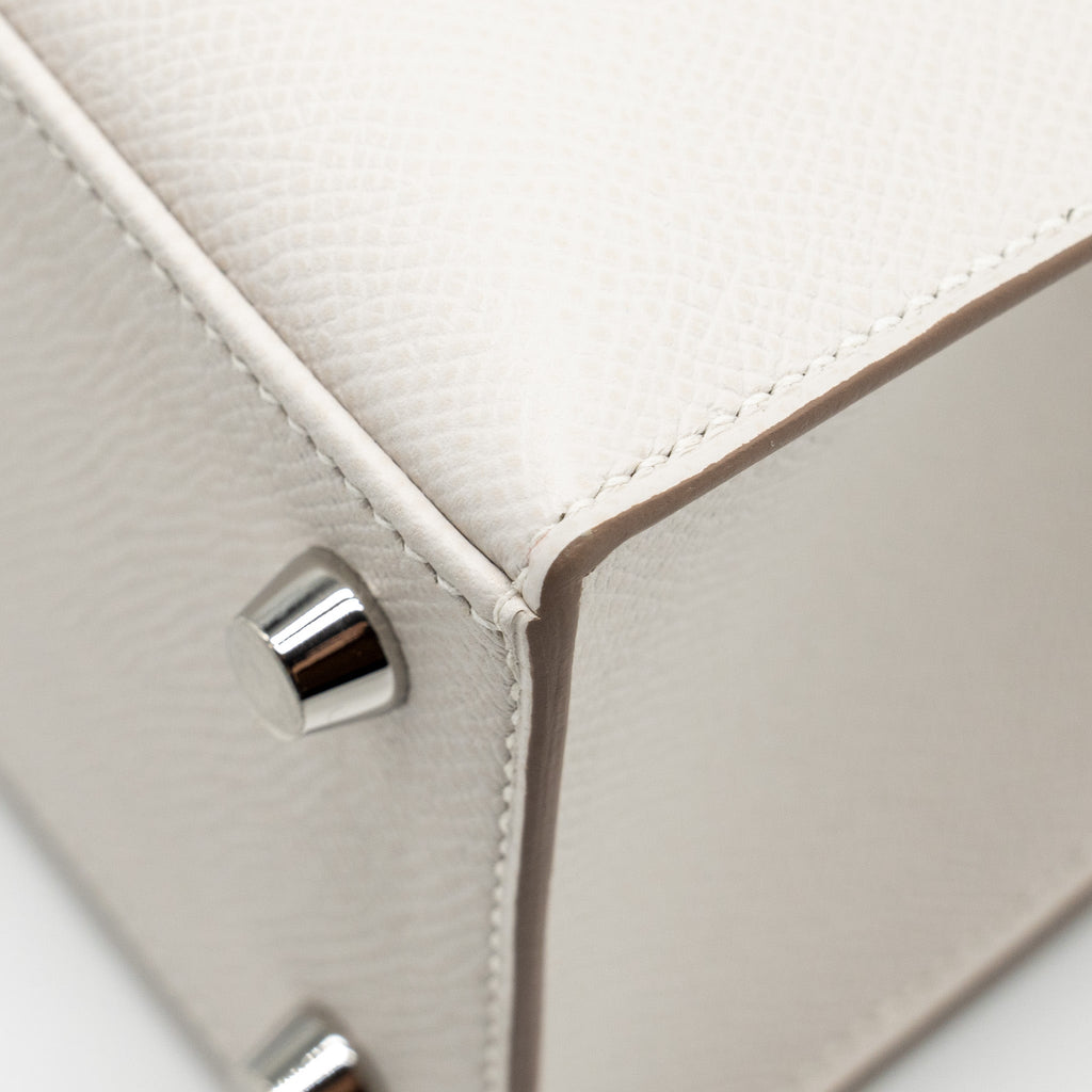 HERMES KELLY 25 EPSOM GRIS PALE SHW
