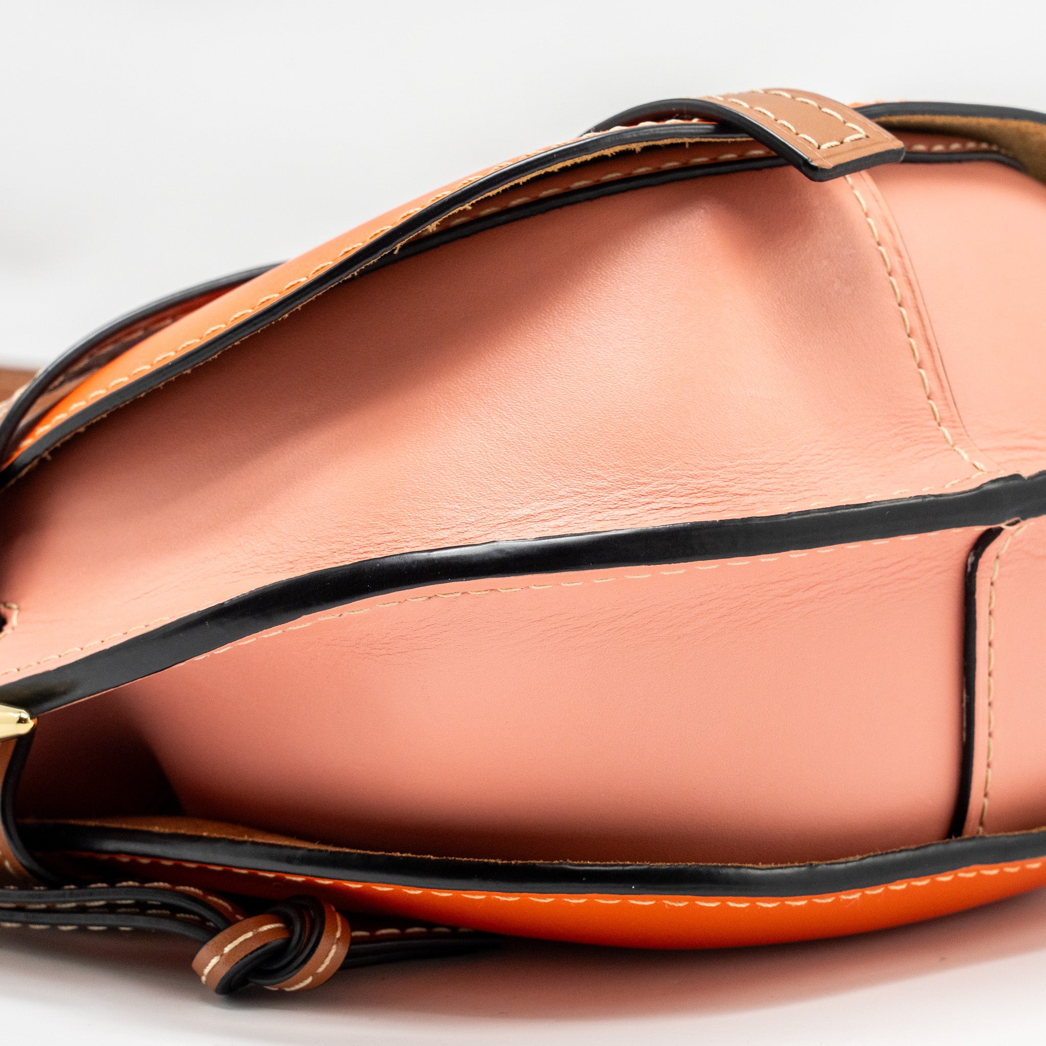LOEWE SMALL GATE BAG SOFT CALFSKIN MULTICOLOUR SHW