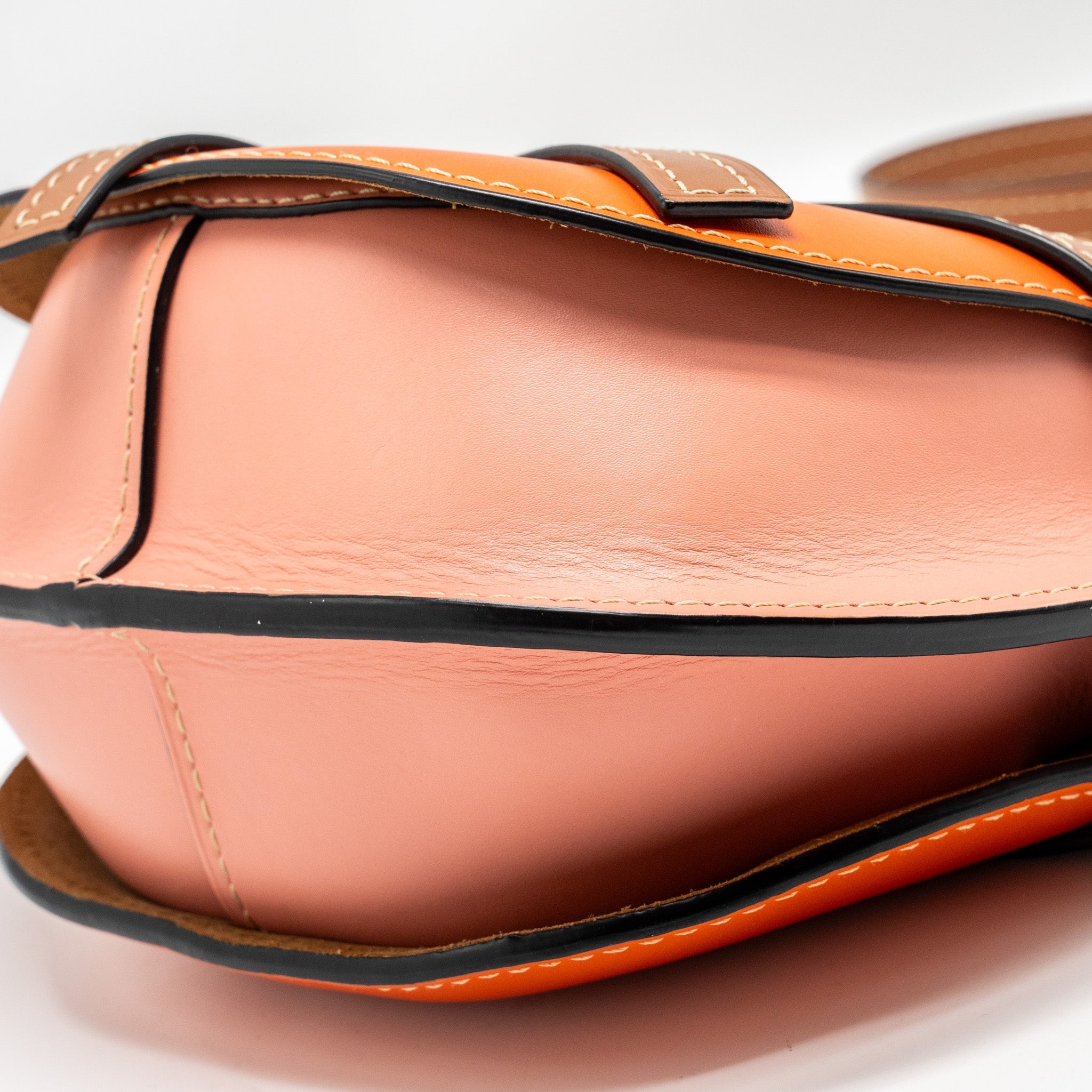 LOEWE SMALL GATE BAG SOFT CALFSKIN MULTICOLOUR SHW