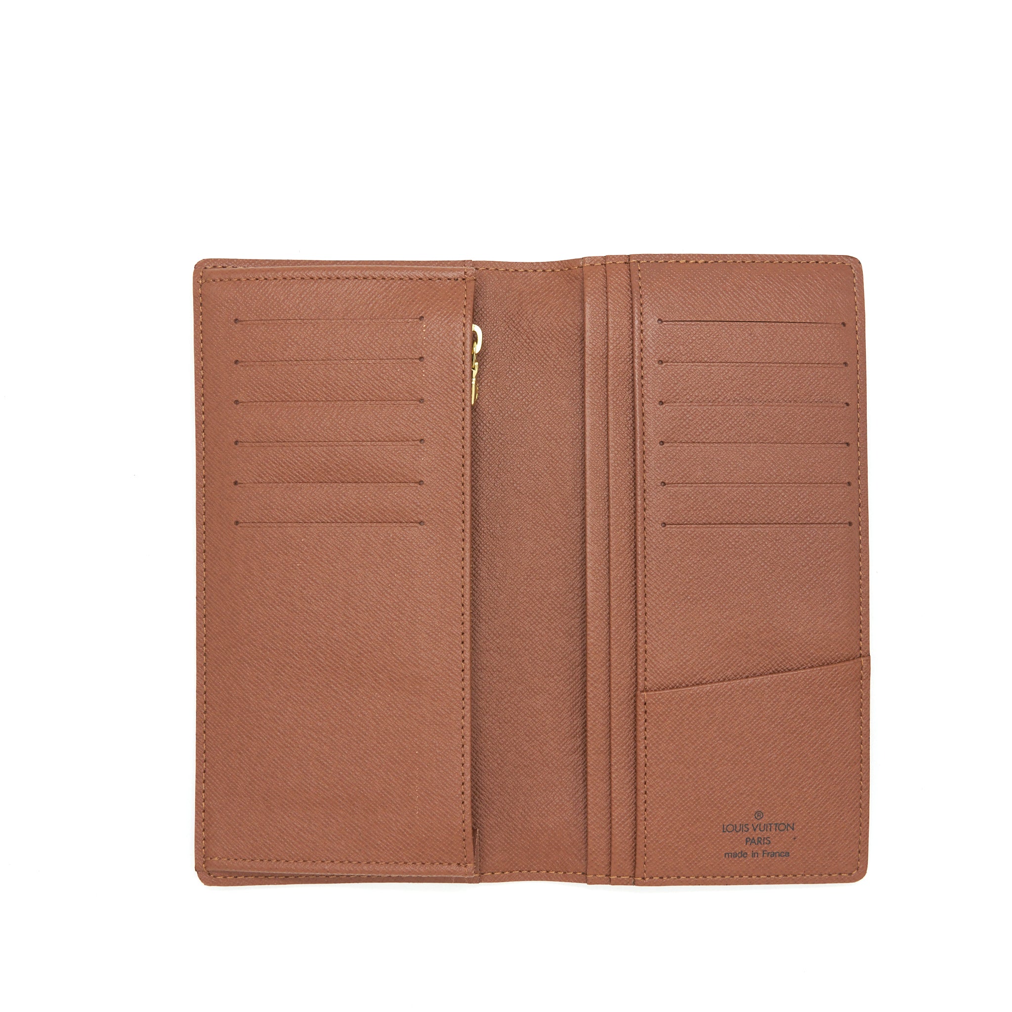 LOUIS VUITTON LONG WALLET MONOGRAM CANVAS GHW