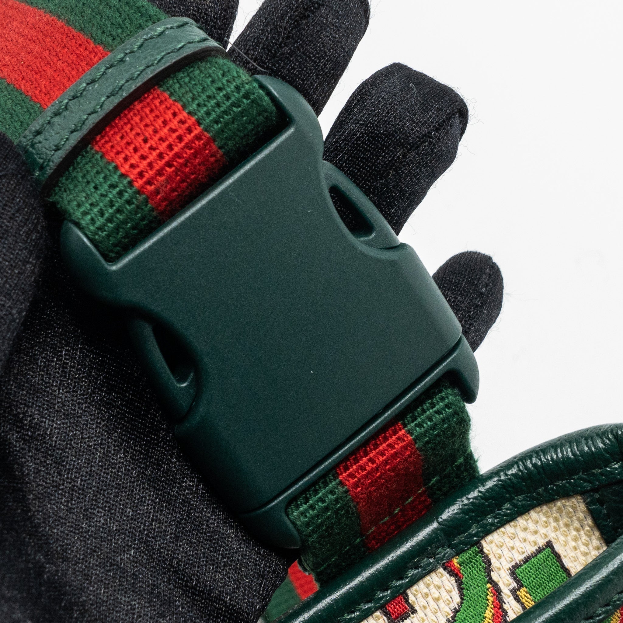 GUCCI BELT BAG CANVAS MULTICOLOUR GHW
