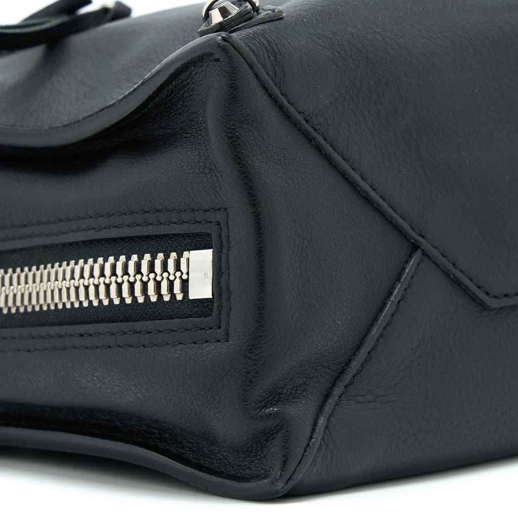 BALENCIAGA PAPIER MINI TOTE BAG BLACK SHW